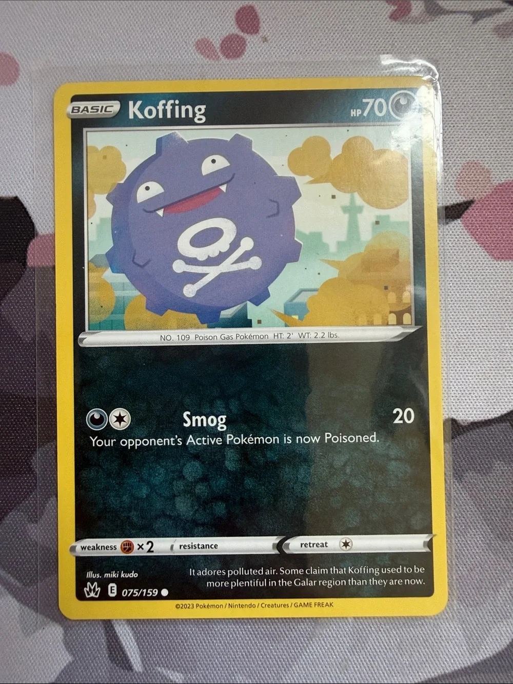 Koffing & Weezing Pokémon Evolution Reverse Holo Card Lot ☣️ | 7 Cards ✨5/$25✨